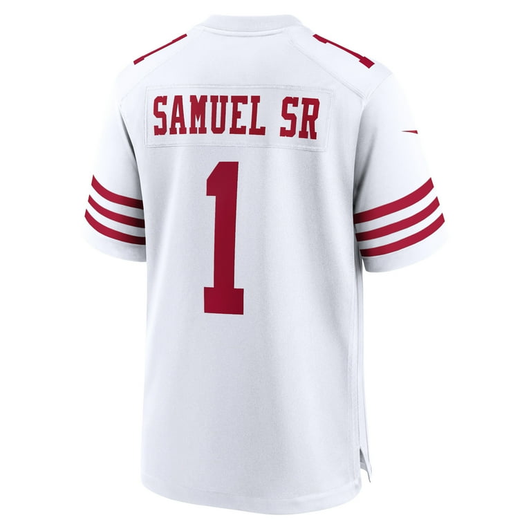 Deebo Samuel Sr White San Francisco 49ers Jersey - Image 2