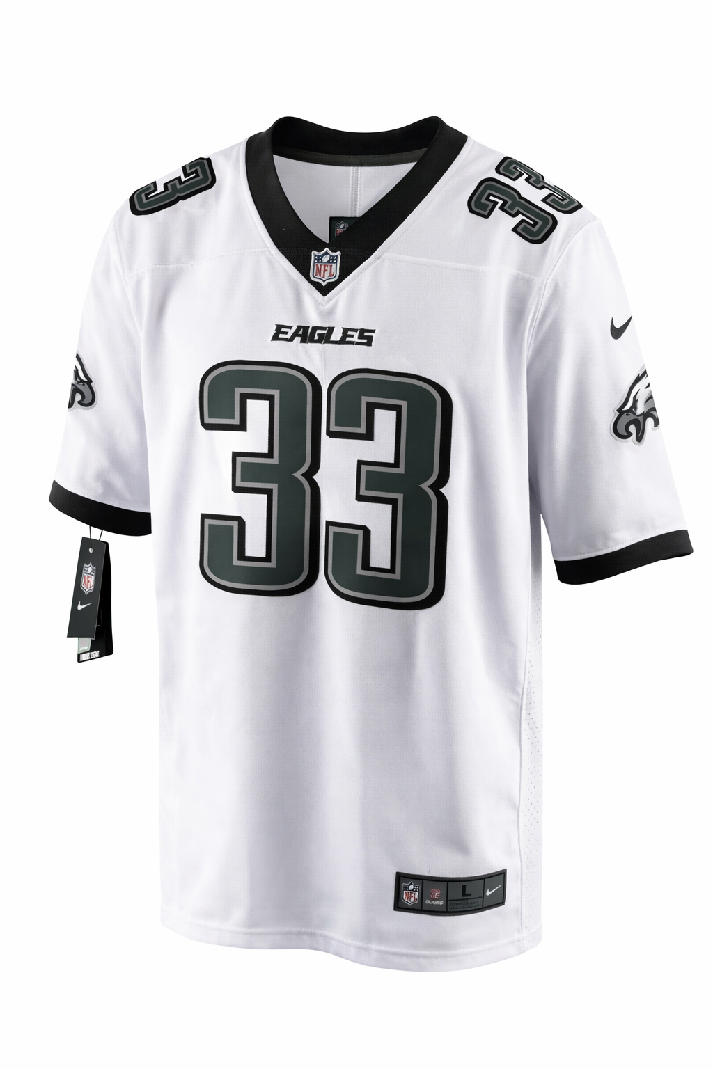 Philadelphia Eagles De Jean #33 White Jersey