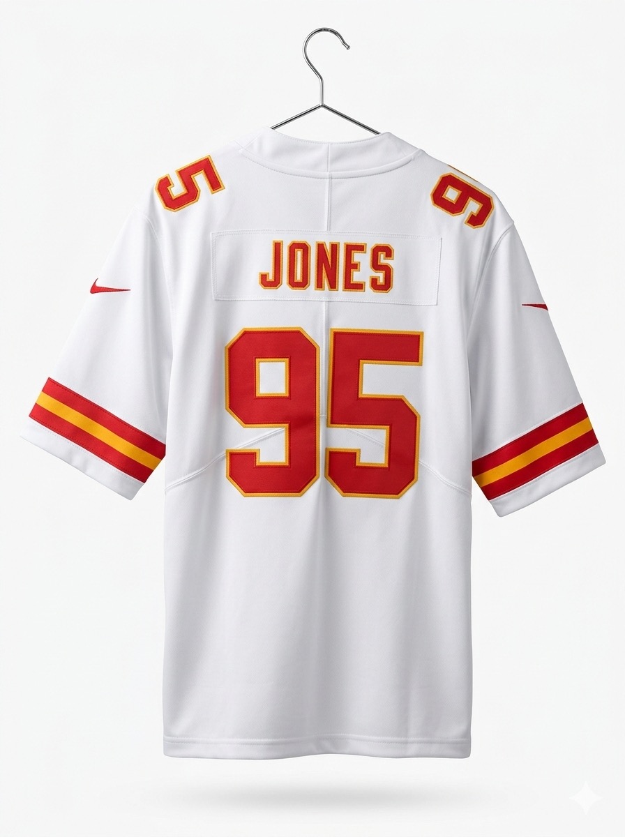 Kansas City Chiefs Chris Jones #95 Jersey - Image 2