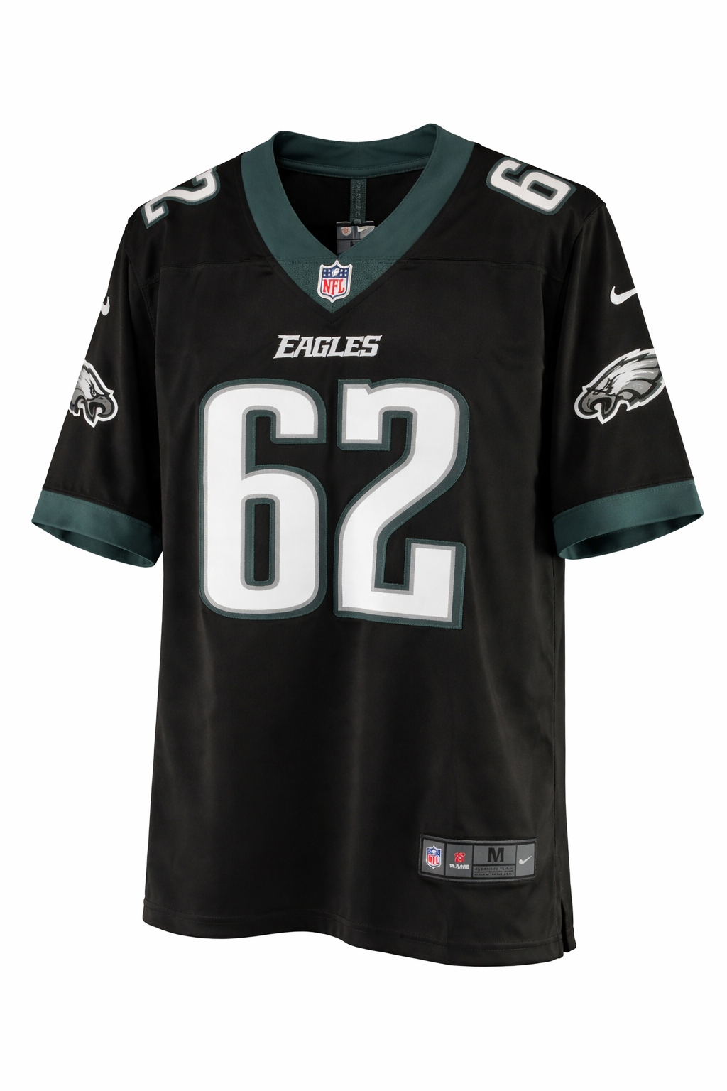 Philadelphia Eagles Jason Kelce Nike #62 Black Jersey 