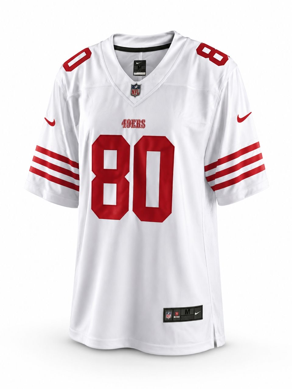 San Francisco 49ers Jerry Rice #80 White Jersey