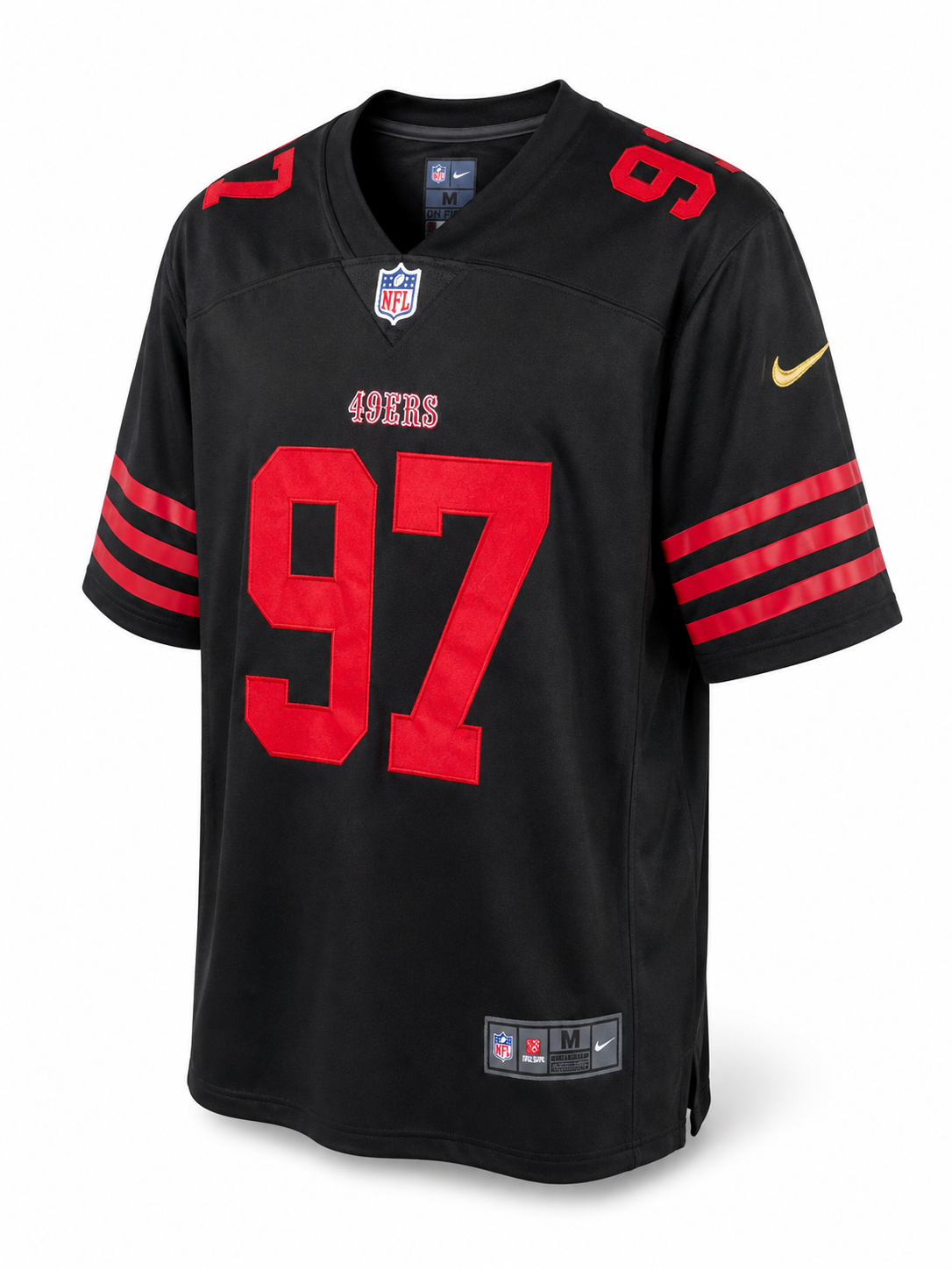 San Francisco 49ers BOSA #97 Black Jersey - Image 1