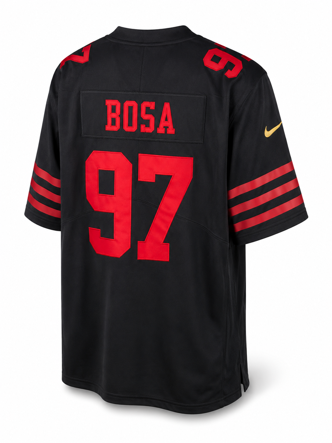 San Francisco 49ers BOSA #97 Black Jersey - Image 2