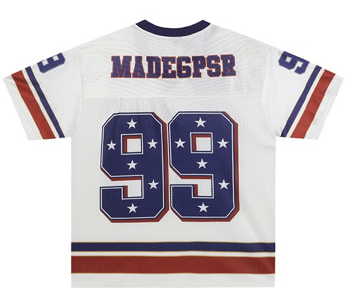 Made Gpsr Sports Satin Number 99 Jersey - Image 2