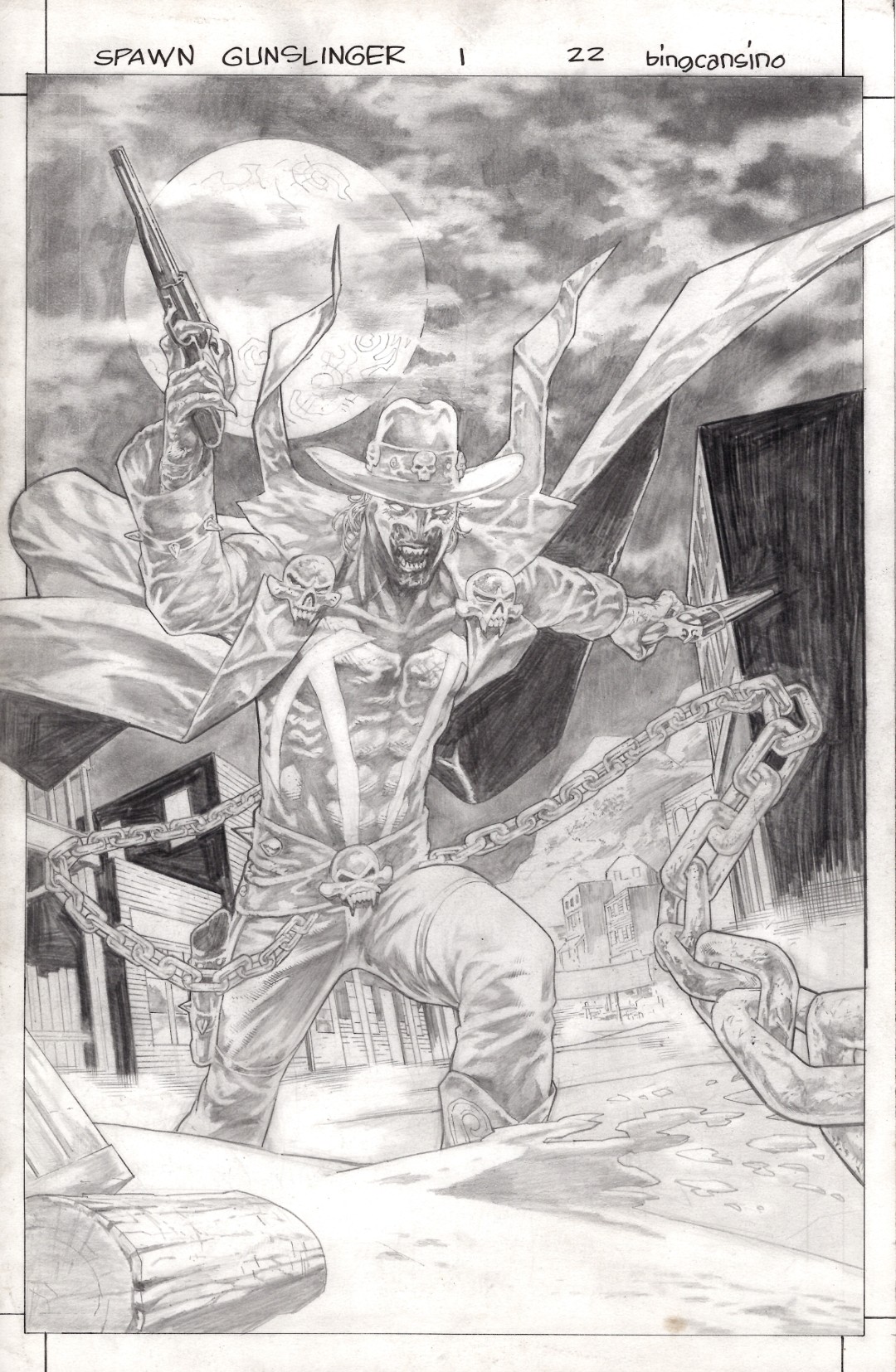 Spawn #174, pg.22 - Interior by Bing Cansino from Spawn