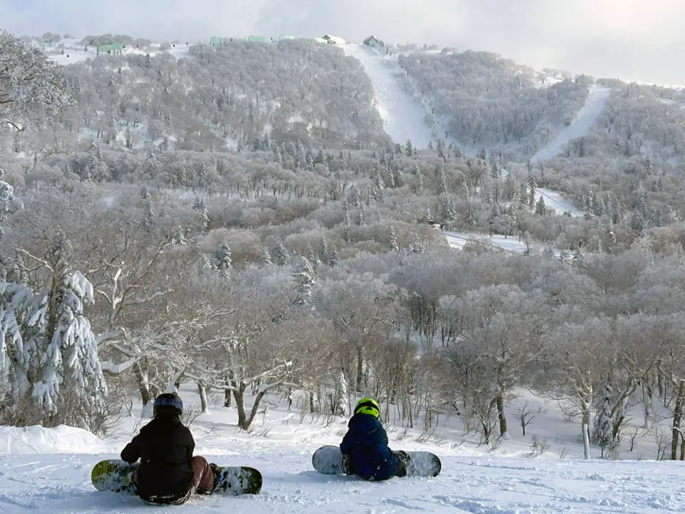 View from Tenguyama ski resort Otaru
