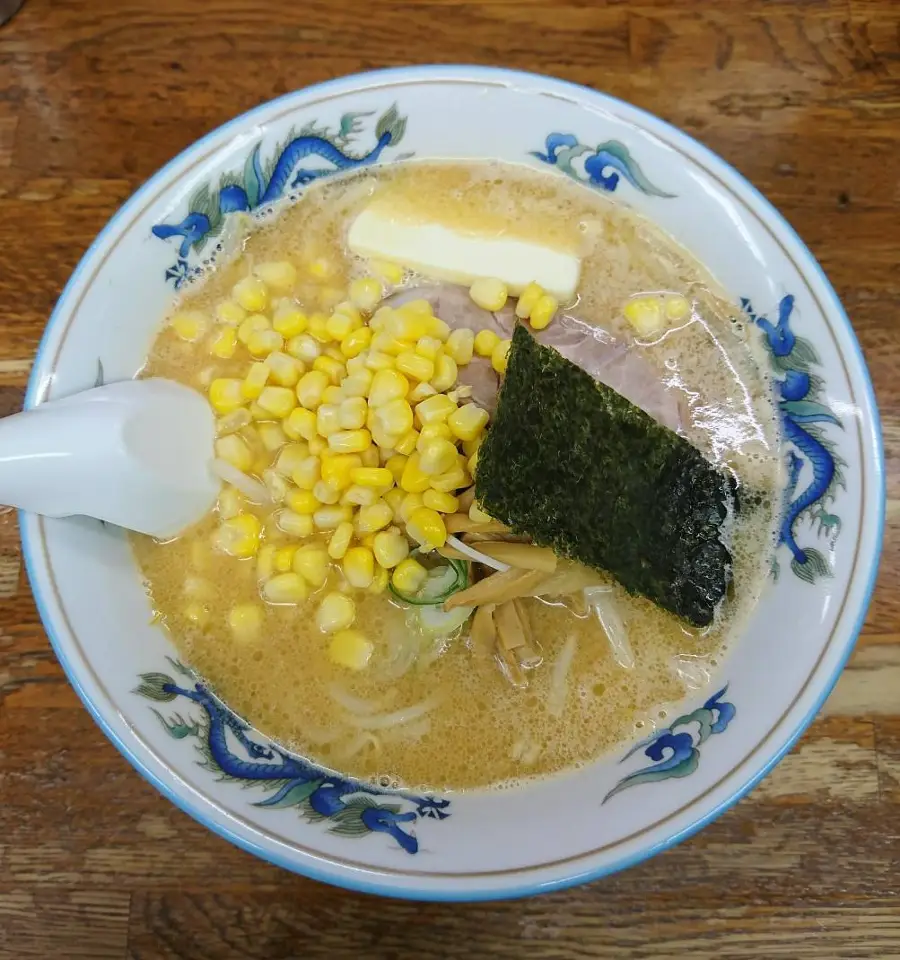 Aji no Karyu's corn butter miso ramen