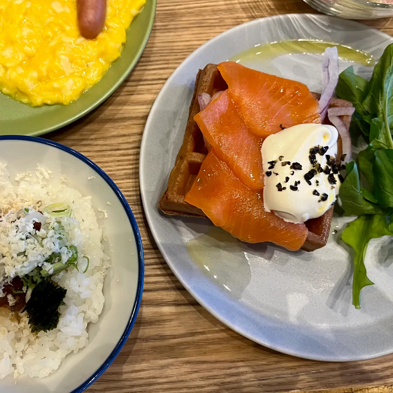 OMO7 Asahikawa - This was my usual breakfast. Bowl of Tuna donburi,…