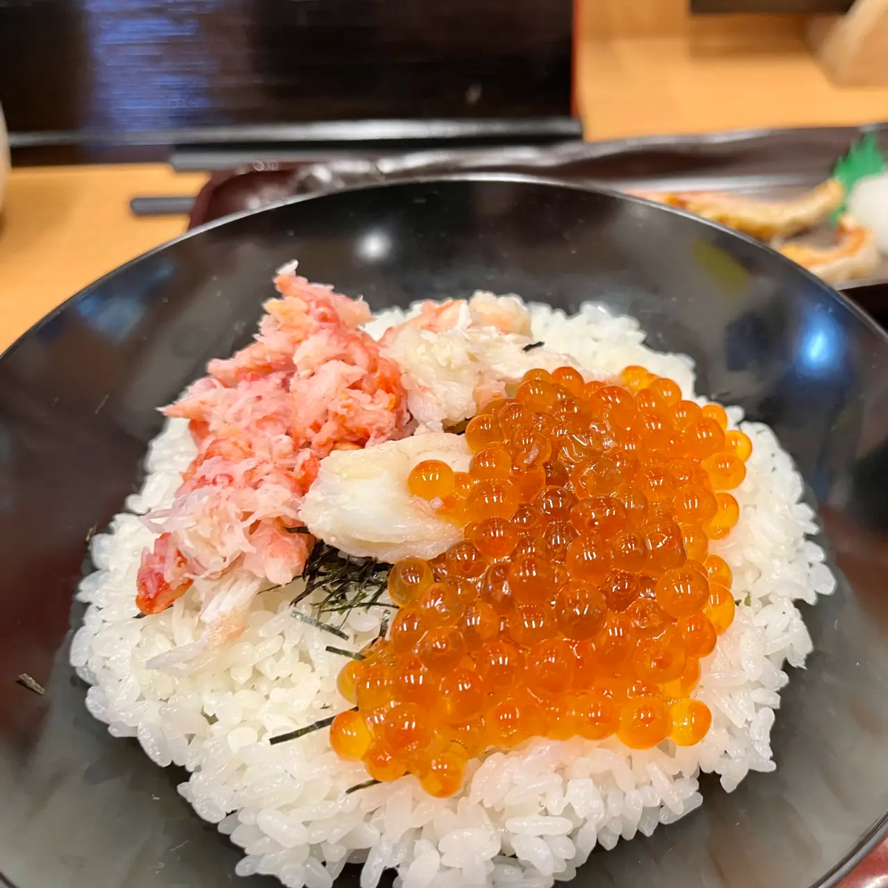 Hakodate Morning Market - Breakfast set at one of the shops in the Donburi Y…