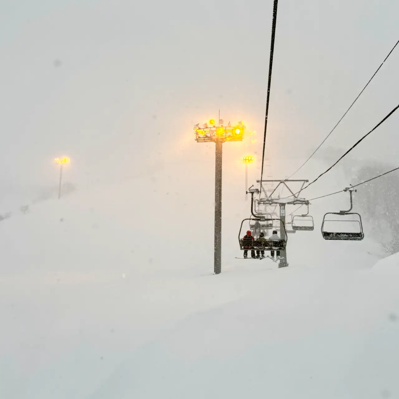 Ishiuchi Maruyama Ski Resort - Night skiing at Ishiuchi was awesome. This was one…