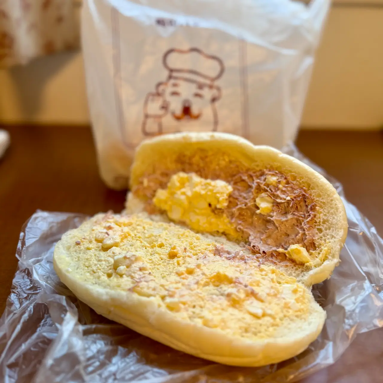 Fukuda Pan Main Shop - The recommended corned beef and egg sandwich. Hit …