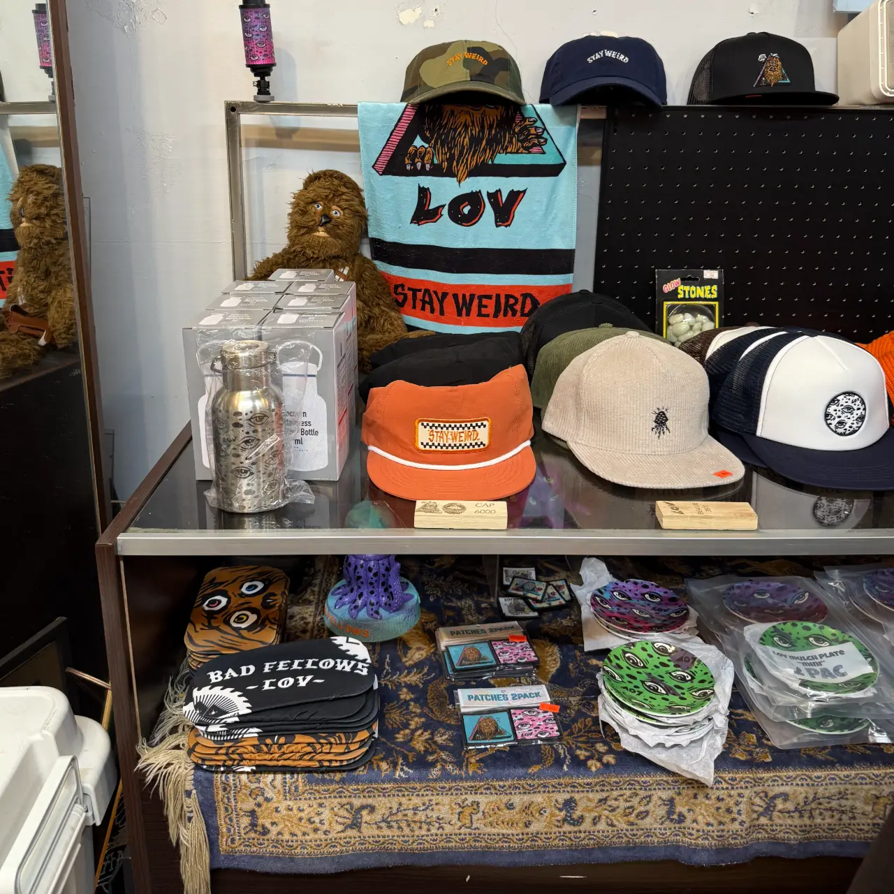 LOV - Dig that LOV merch.