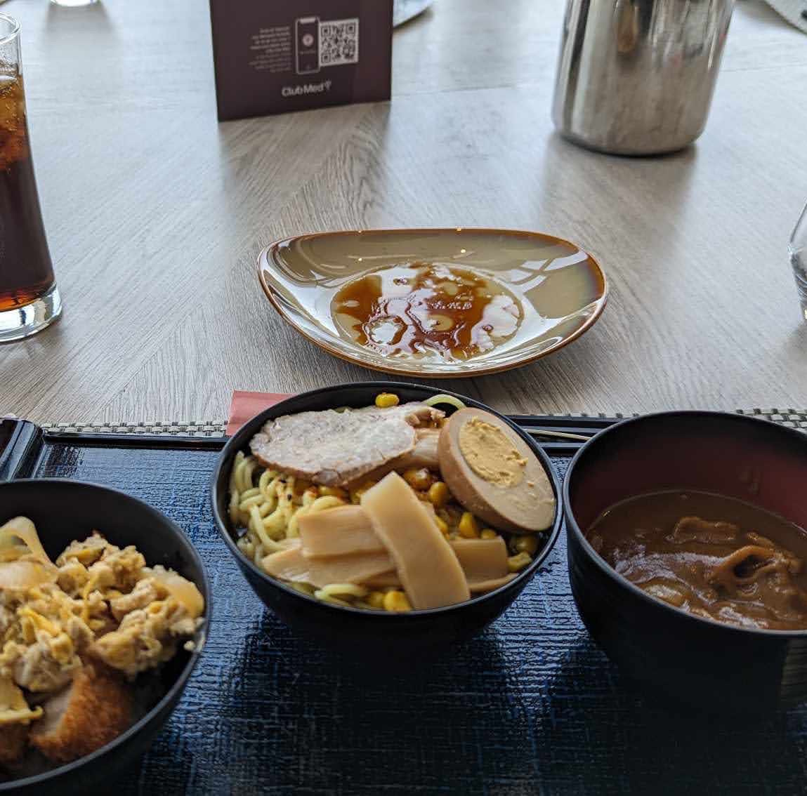 Tsukemen and Katsudon