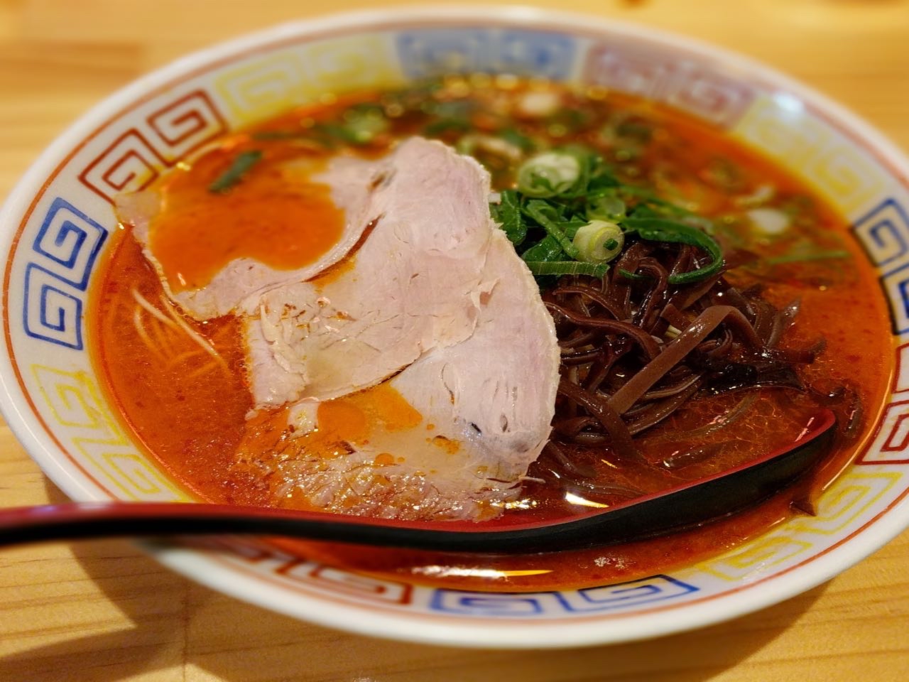 Tonkotsu Ramen Hakata Yatai - Found this amazing ramen place and in Nagano. Plac…