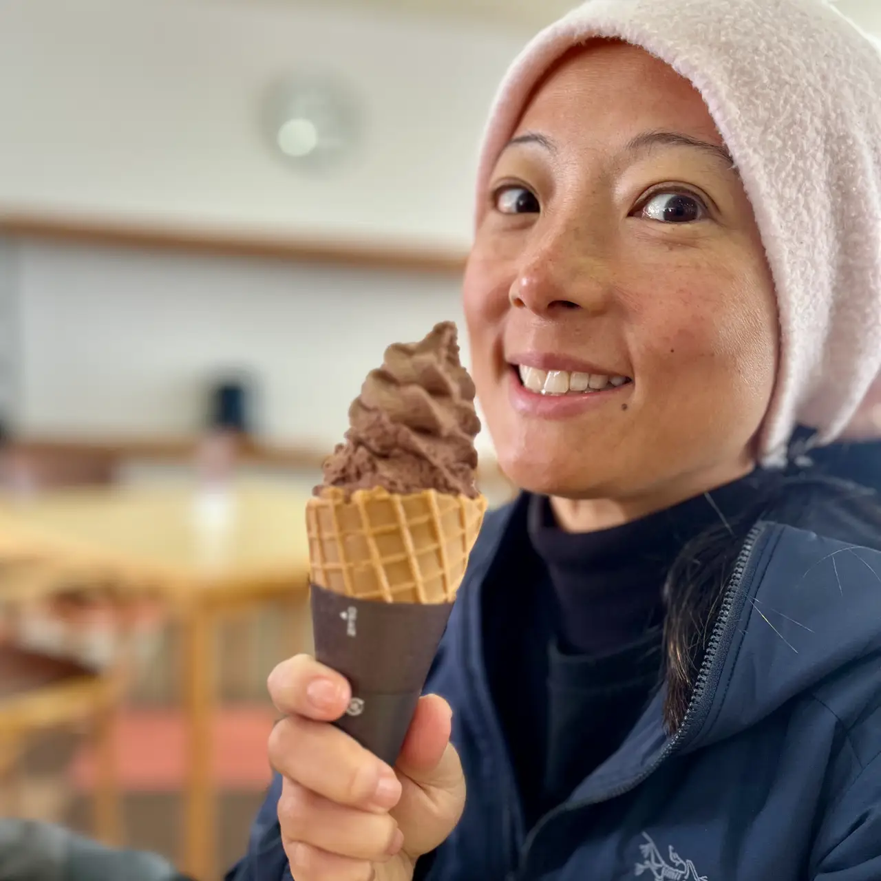 Kamui Ski Links - Delectable chocolate soft serve called a Tomi Silk…