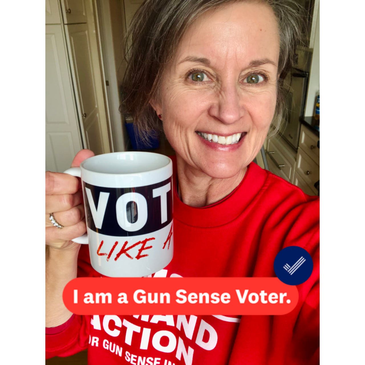 Photo from question : Show your Gun Sense Voter Pride!