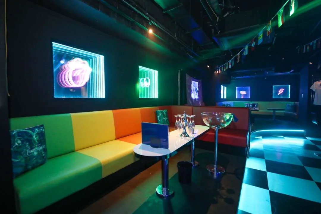 VIP booth at WARP Shinjuku