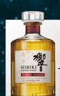 Hibiki Suntory Whisky bottle