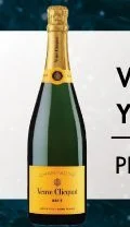 Veuve Clicquot Yellow Label Brut bottle