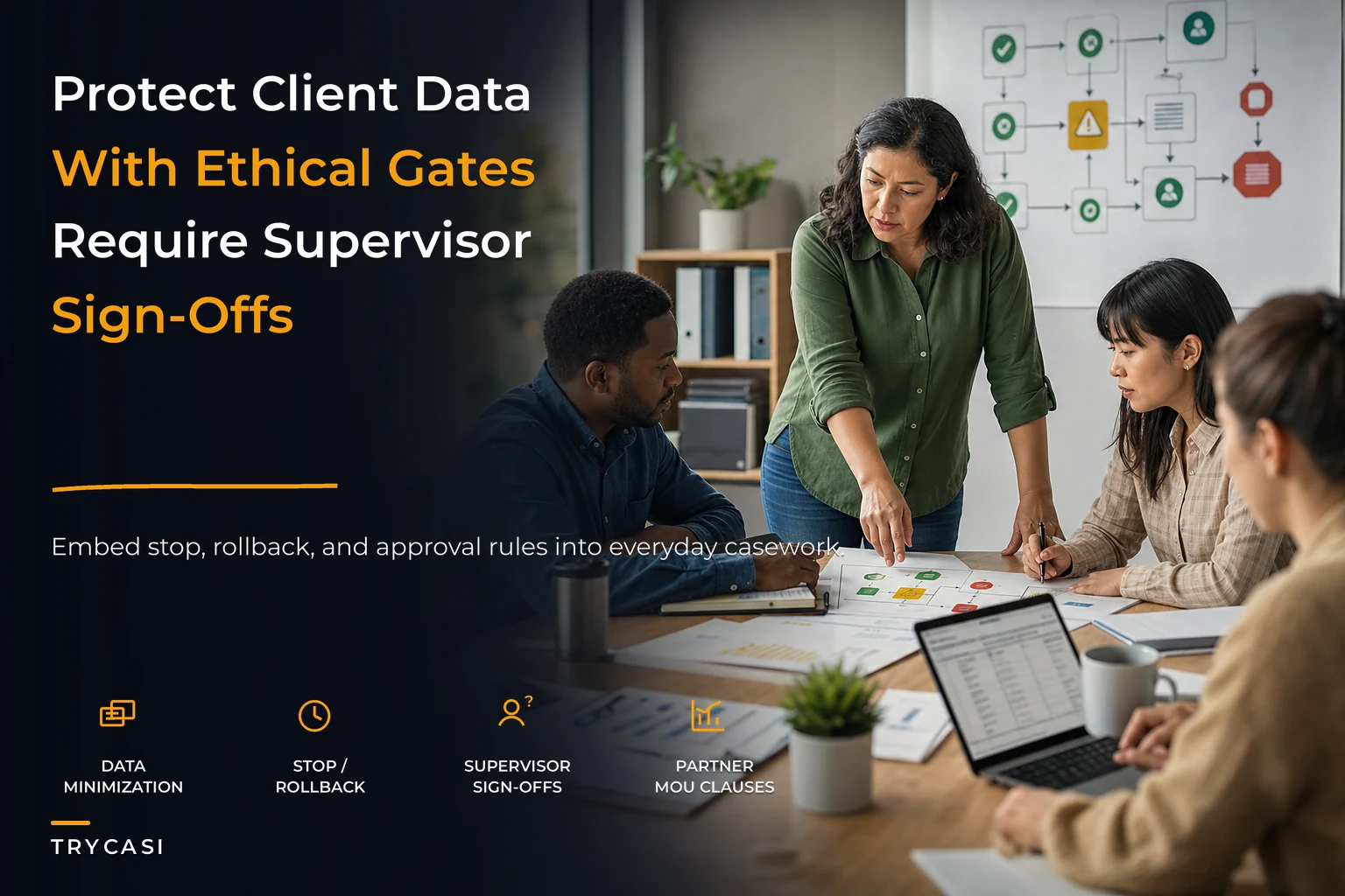 Ethical Data Stewardship Framework for Small Social-Service Leaders