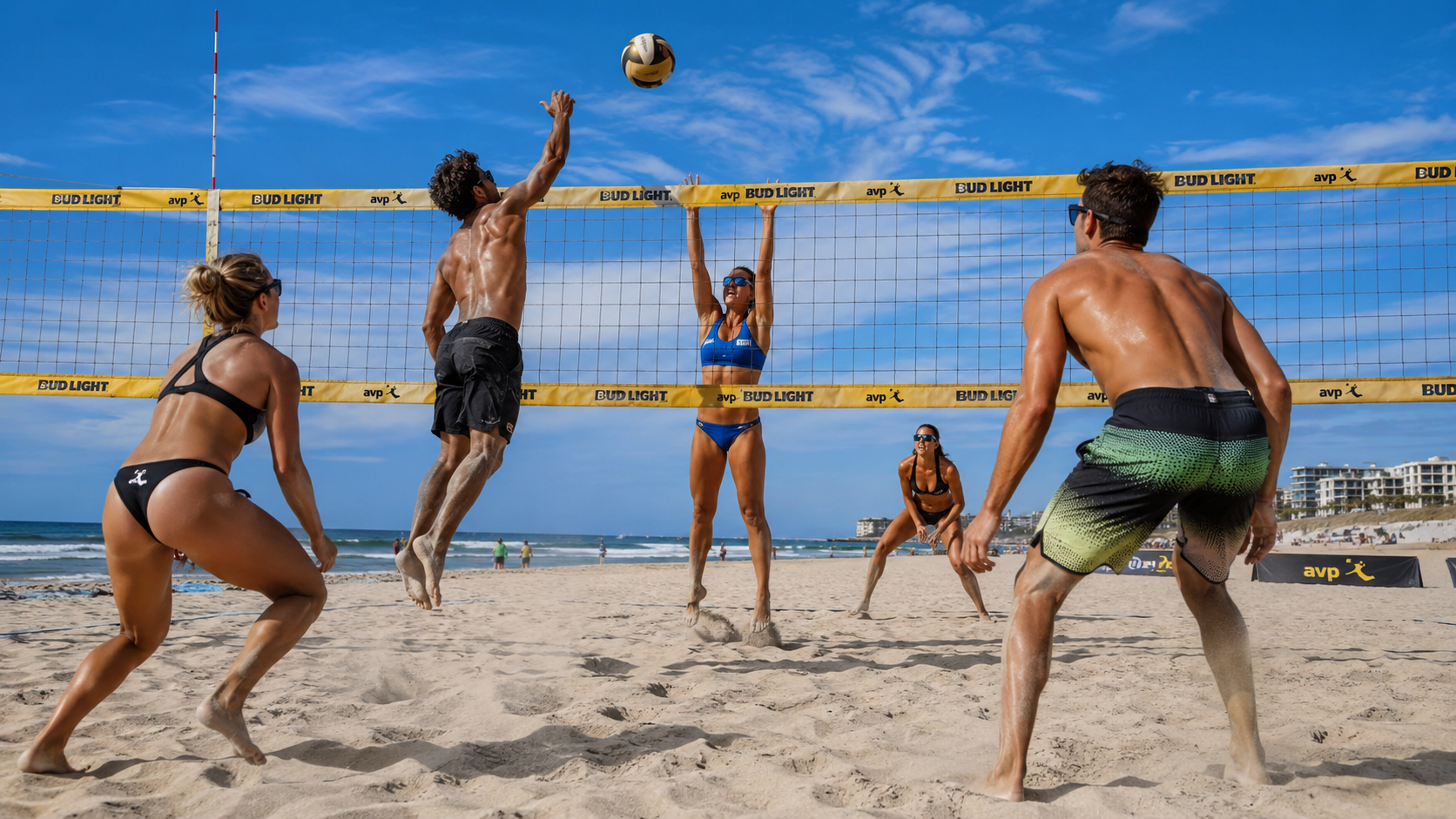 Beach Volleyball for Intermediate or above-level