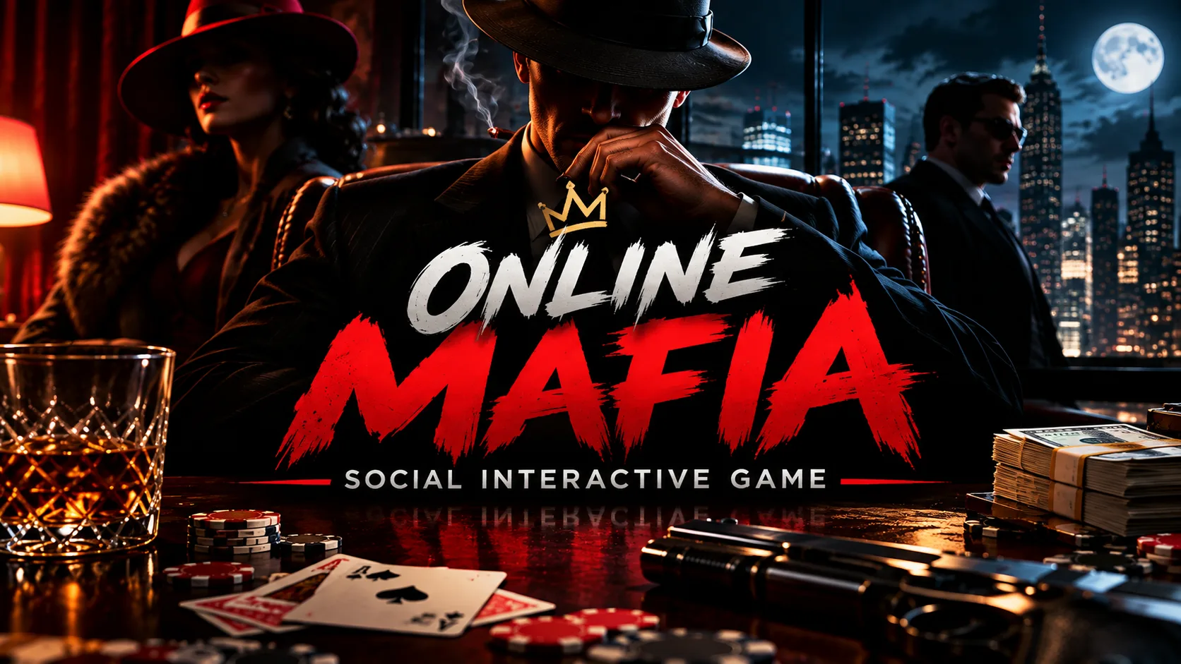 Online Mafia ( Social Intercative via Google Meet)