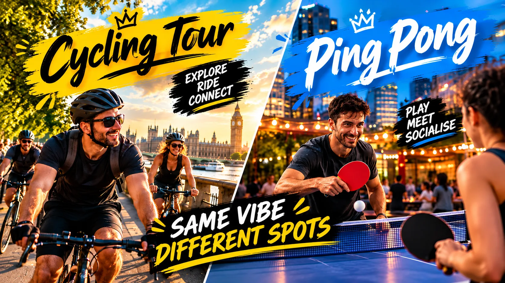 Morning Social Ride+Ping Pong: Hackney to Canary Wharf