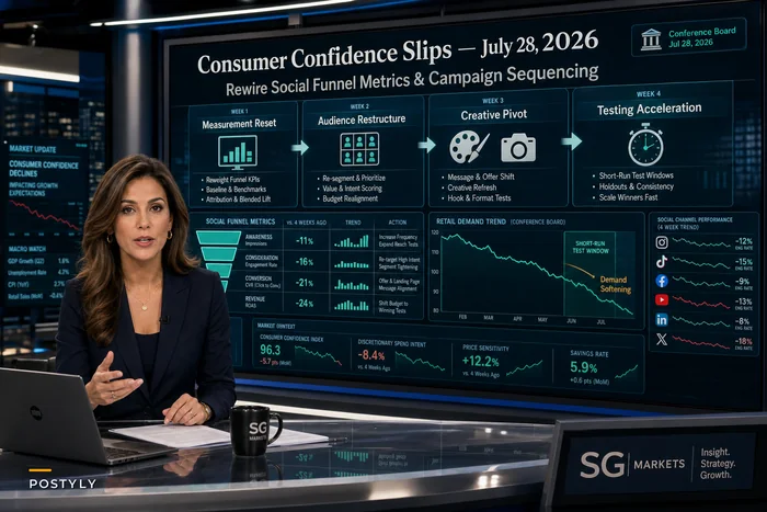 Consumer Confidence Slips: Rewire Your Social Funnel Metrics and Campaign Sequencing