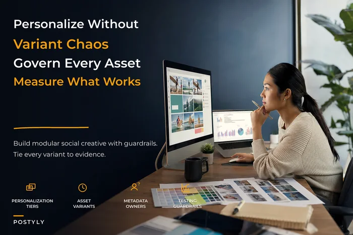 Content personalization governance for social at enterprise scale