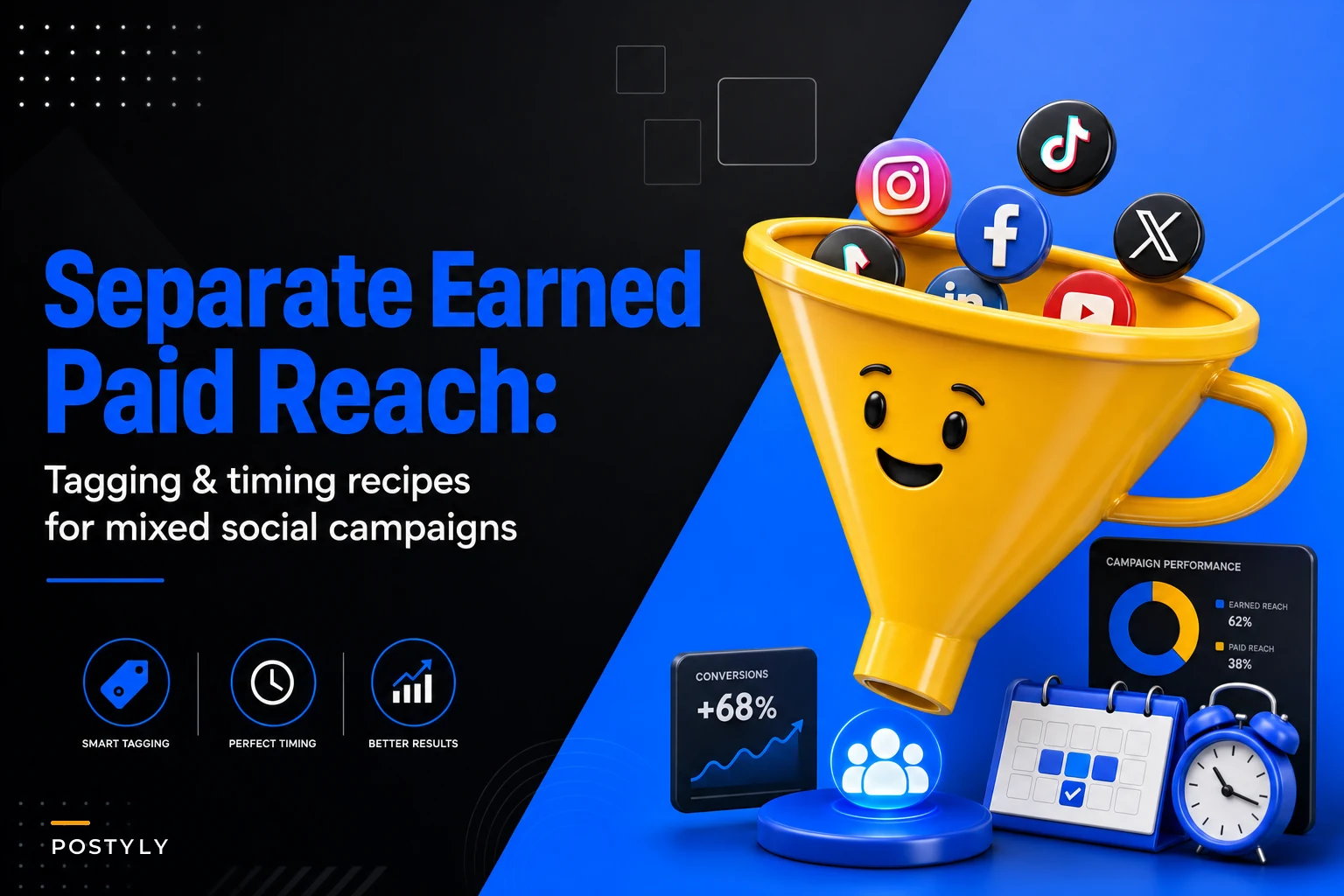 How to Separate Earned and Paid Reach in Mixed Social Campaigns: Tagging, Timing Windows and Pitfalls