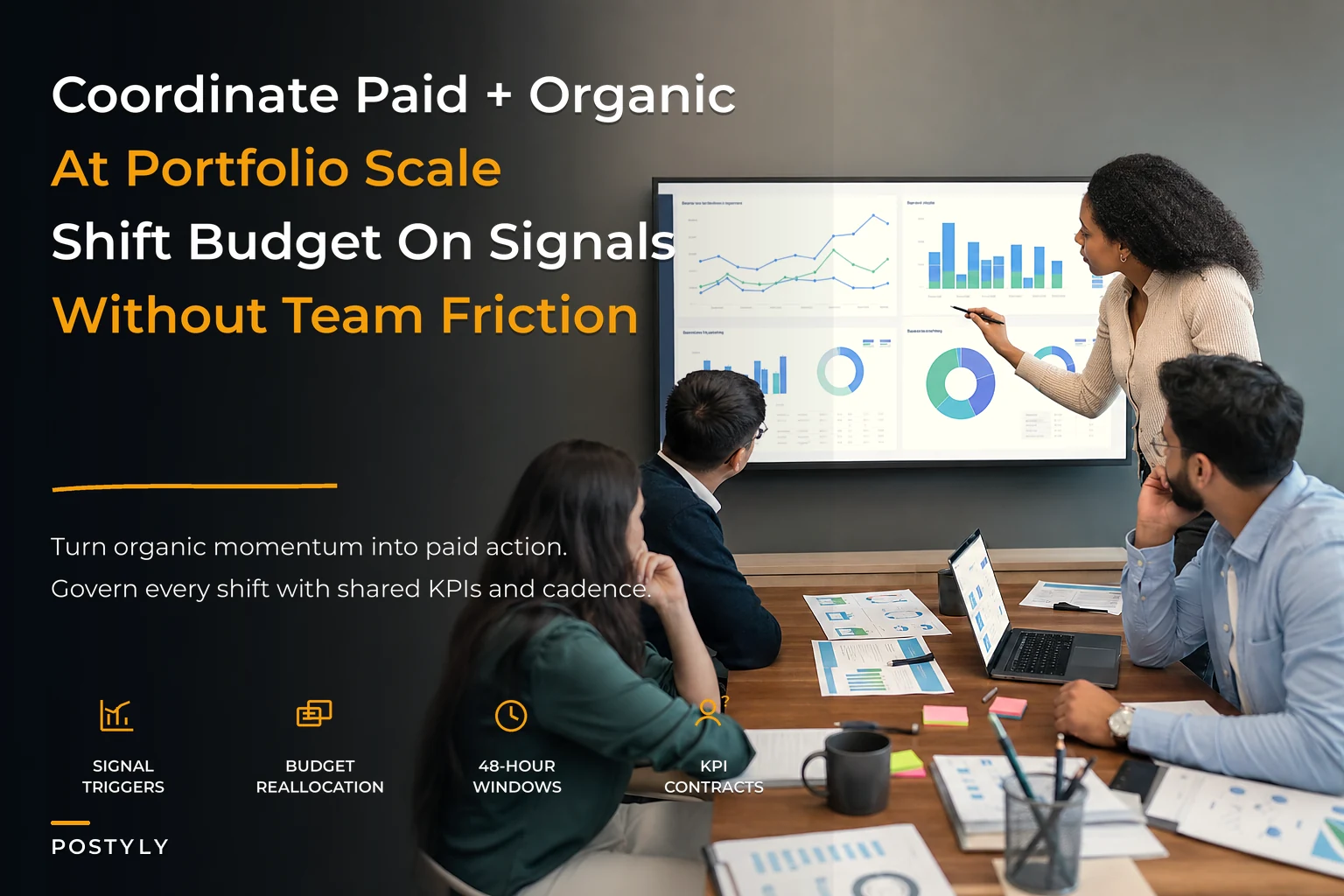 Integrated paid-and-organic portfolio strategy for marketing teams
