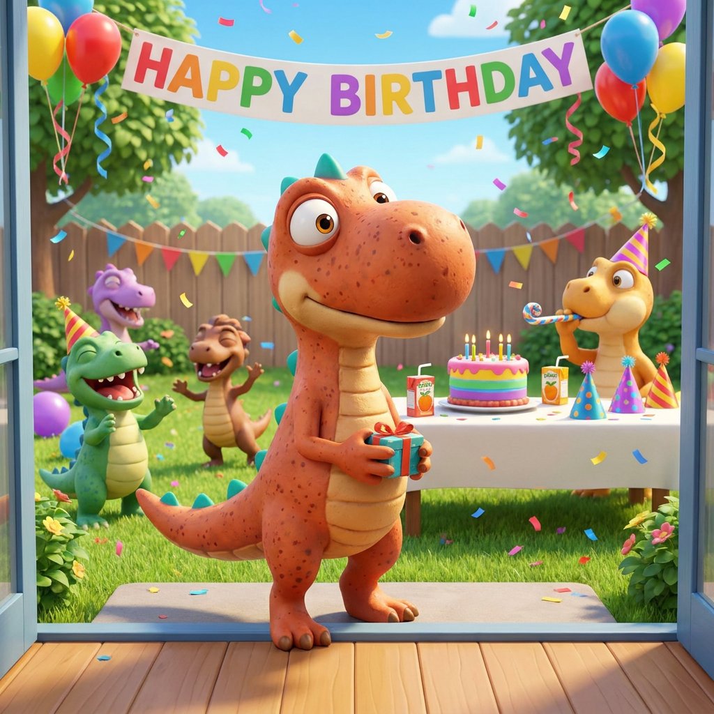 Going to a Birthday Party
