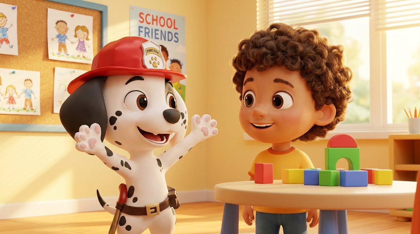 Making a Friend at School