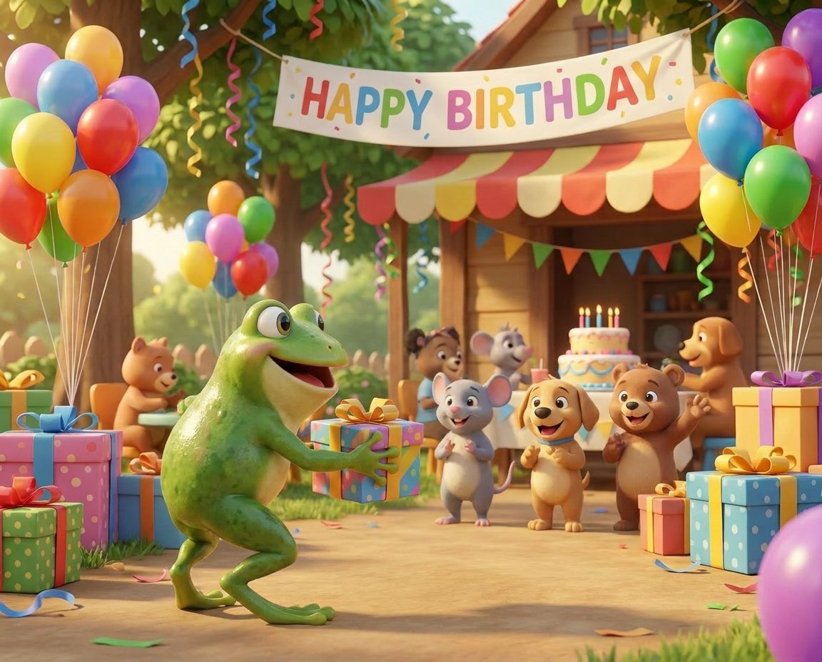 Going to a Birthday Party