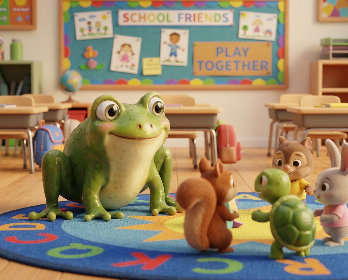 Making a Friend at School