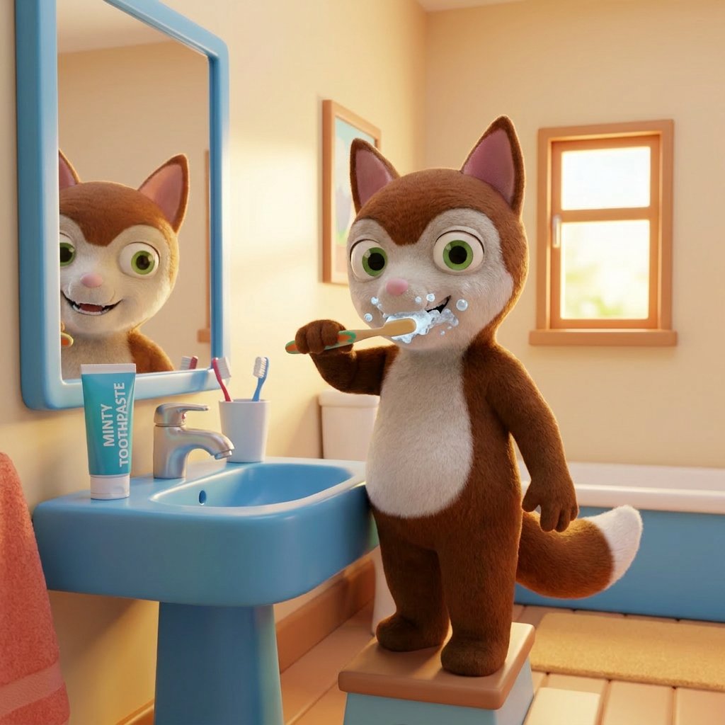 Brushing My Teeth