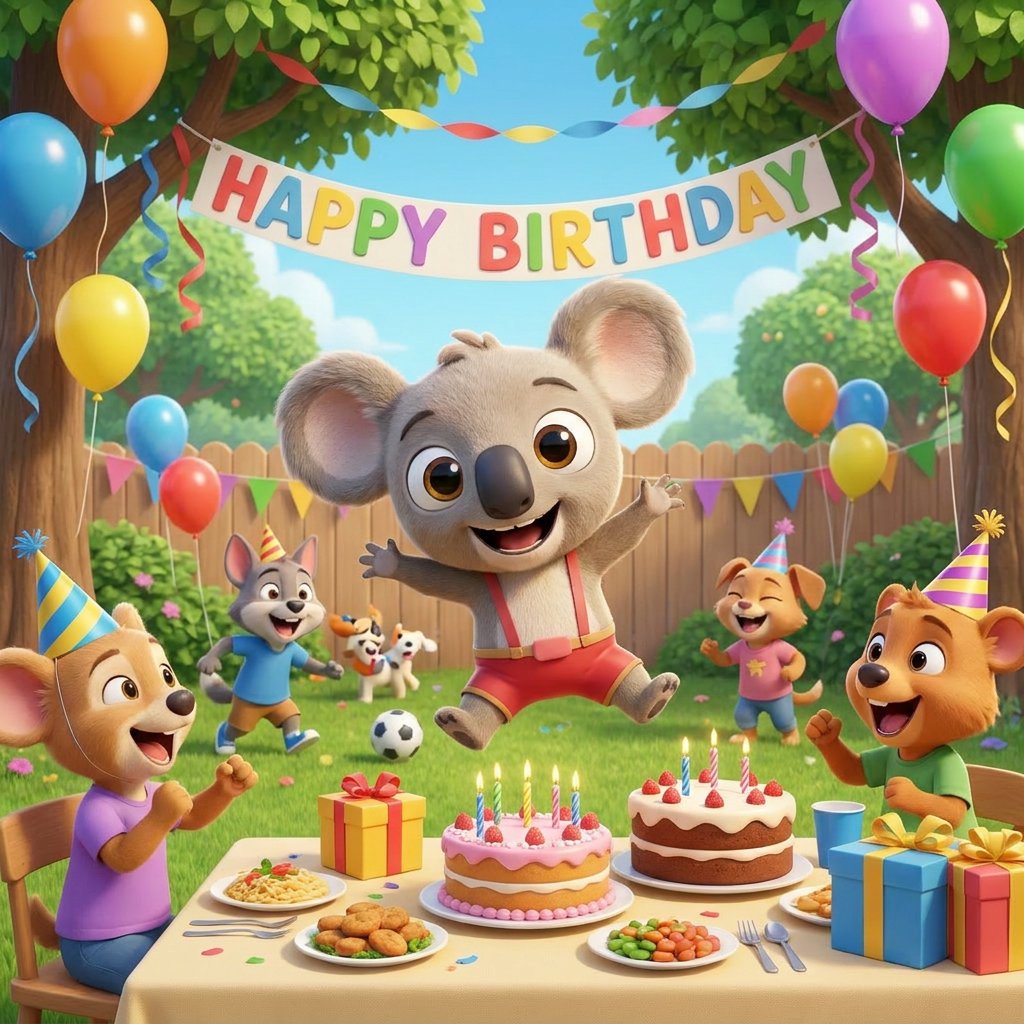 Going to a Birthday Party