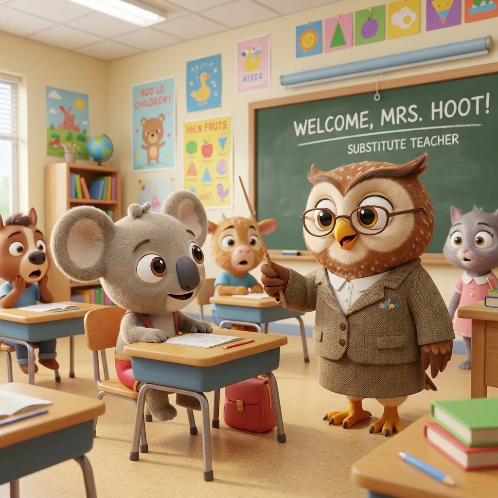 When a Substitute Teacher Comes