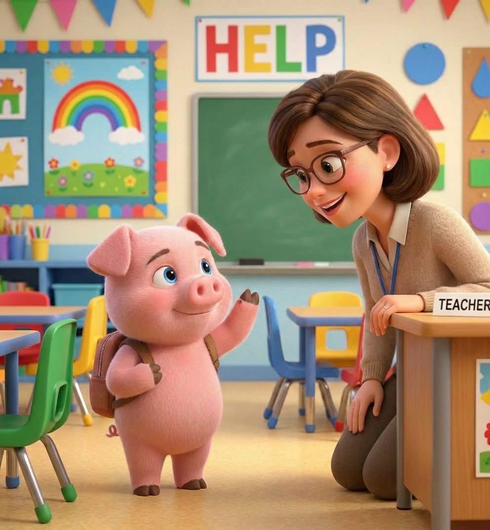 Asking My Teacher for Help