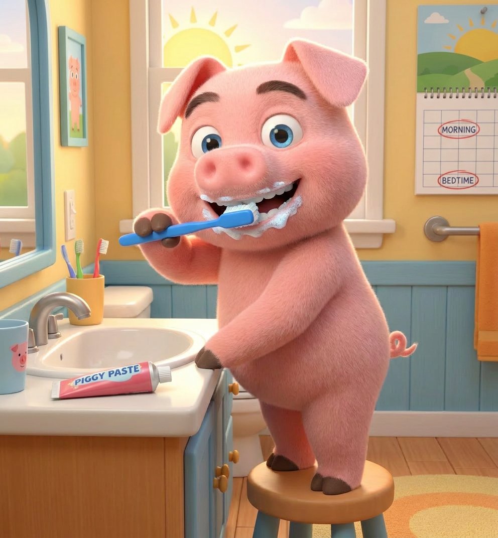 Brushing My Teeth