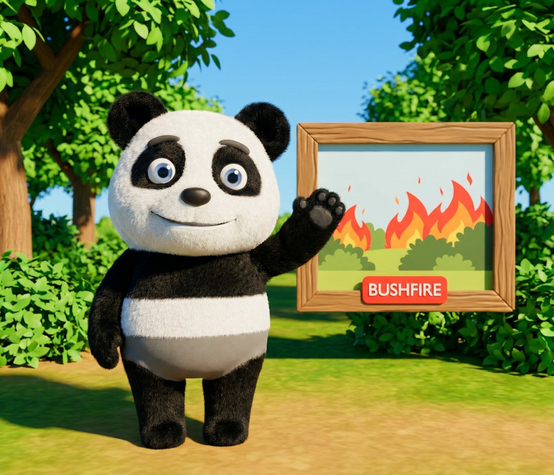 Leaving Because of a Bushfire