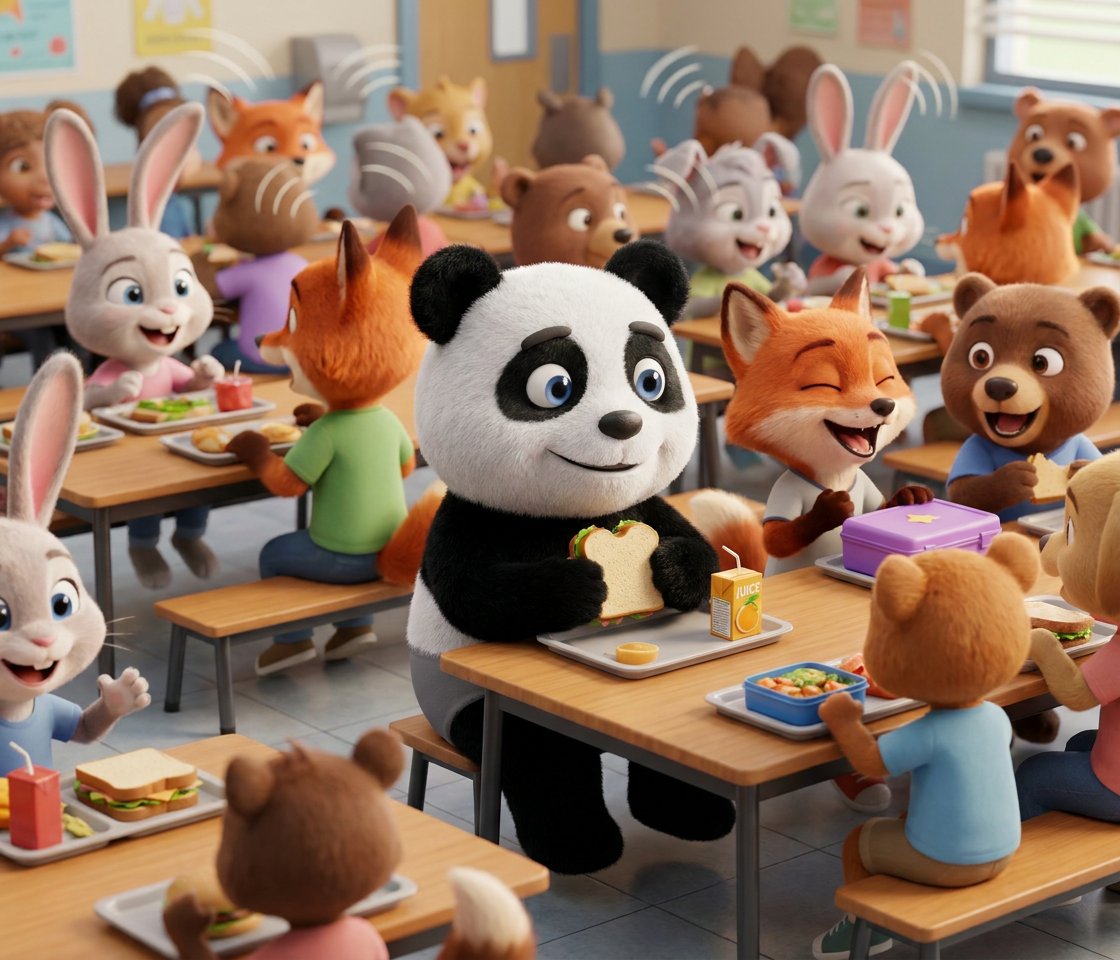 Eating Lunch at School