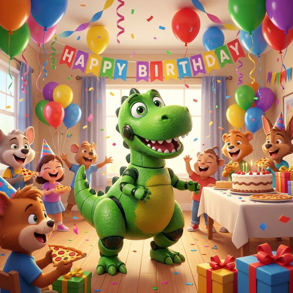 Going to a Birthday Party