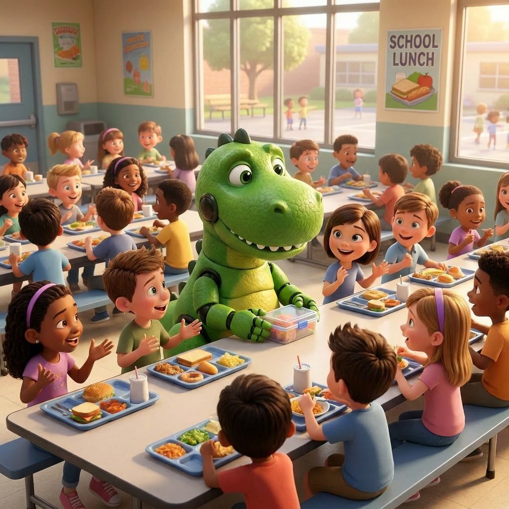 Eating Lunch at School