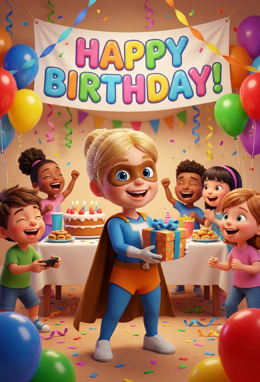 Going to a Birthday Party