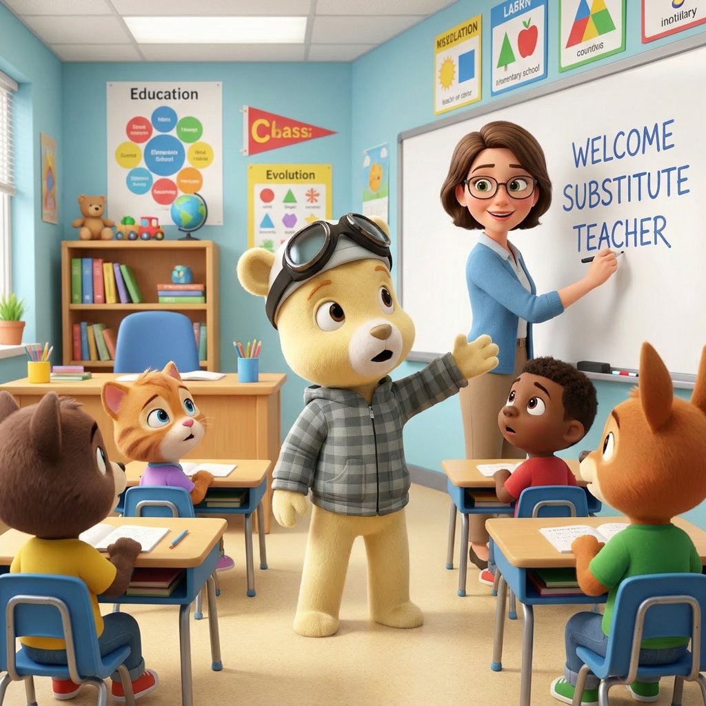 When a Substitute Teacher Comes