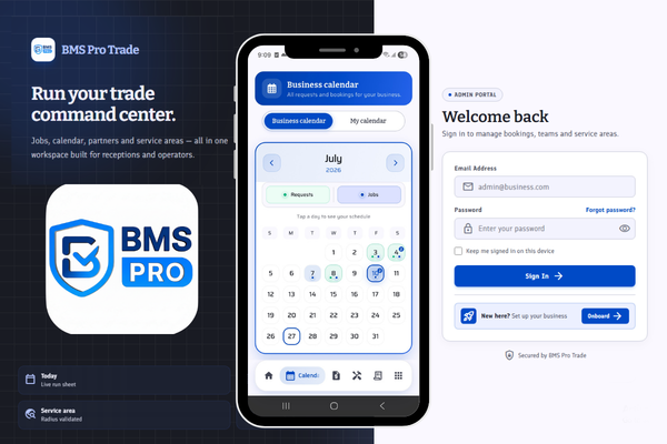Screenshot of BMS Pro Trade
