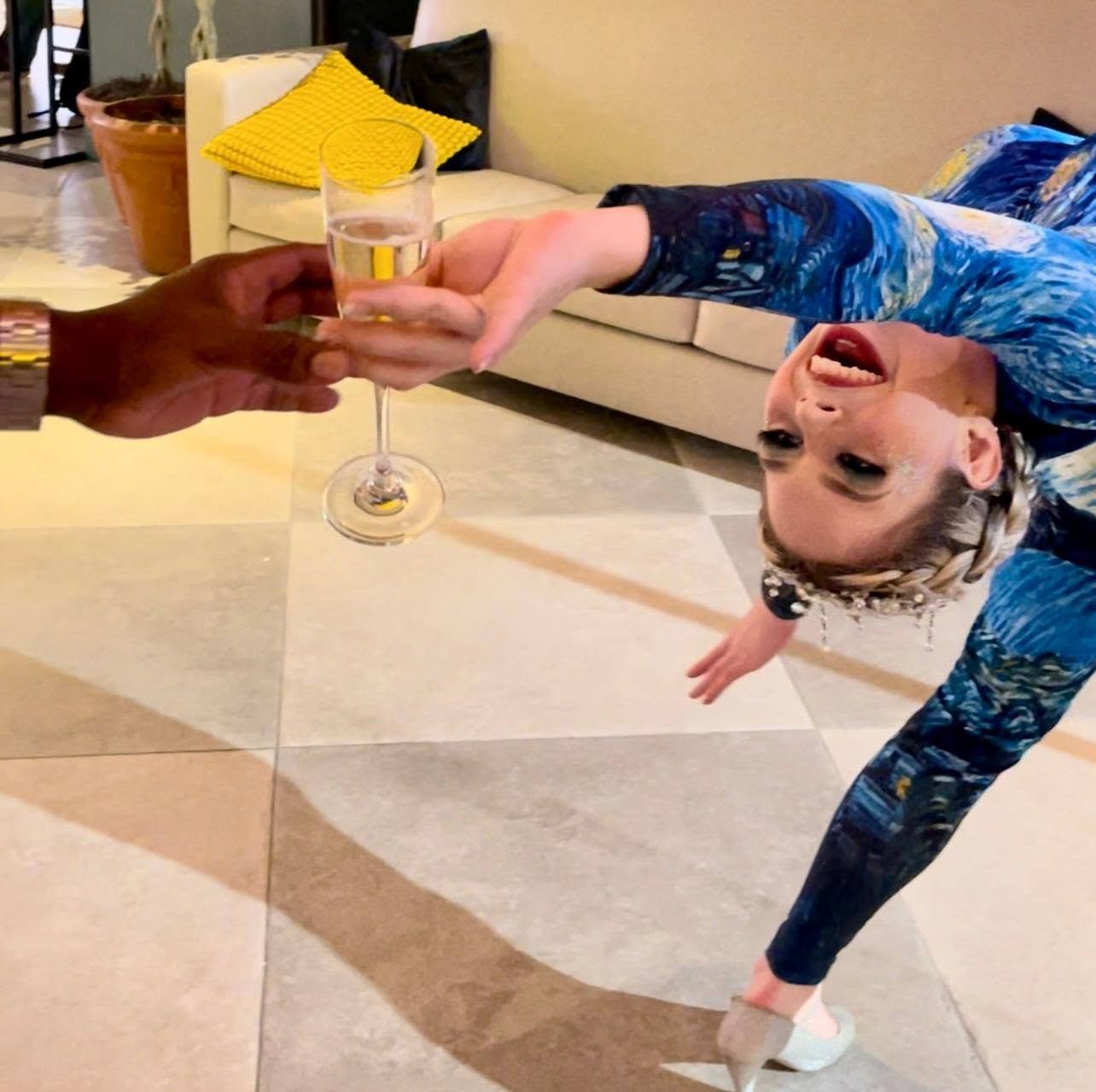 Aerial Bartending