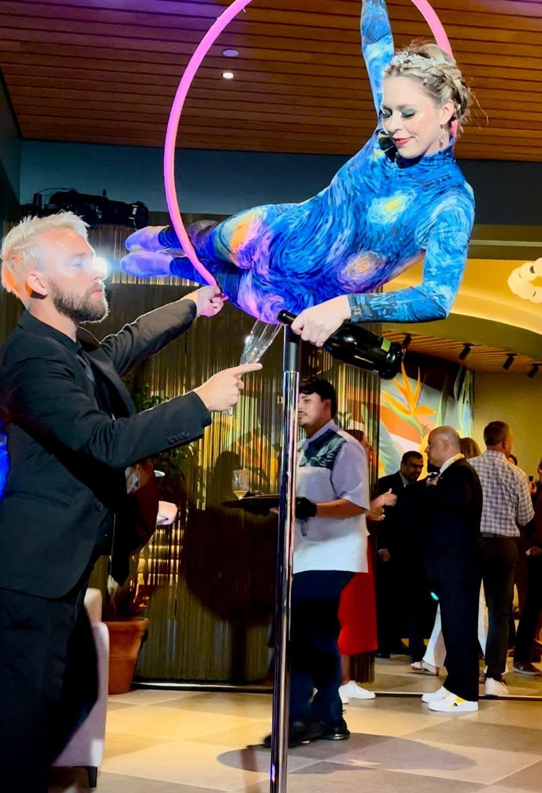Aerial Bartending