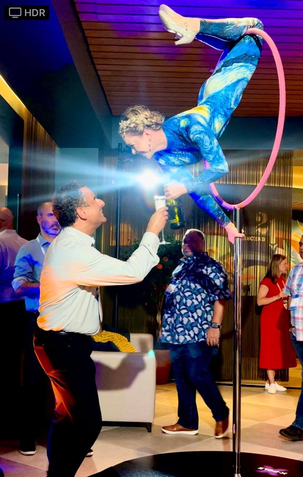 Aerial Bartending